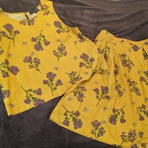 Modcloth Princess Highway Floral Two piece Set